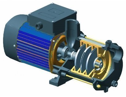 конструкция поверхностного электронасоса