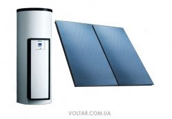 Солярная система Vaillant auroSTEP plus 2.250 HT (до 12 м) наклонная крыша