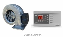 Комплект: вентилятор наддуву M + M WPA 117 + контролер Tech ST-22 Sigma