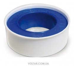 Фум-стрічка PTFE-Tape (від Unipak) (10м х 12мм х 0,075мм)