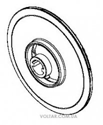 Робоче колесо для Pedrollo PLURIJET 3/130, PLURIJET 4/130, PLURIJET 5/130