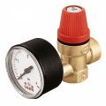 Предохранительный клапан с манометром Caleffi 313