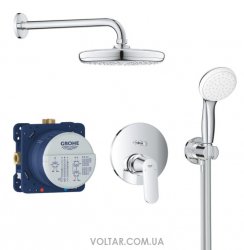 Душевая система Grohe Eurosmart Cosmopolitan