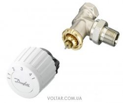 Комплект Danfoss RTL DN 15, кутовий (003L1081)