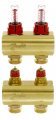 Розподільний колектор Danfoss FHF-2F з ротаметрами (088U0522)