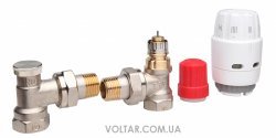 Комплект термостатичний кутовий Danfoss RAS-C2+RA-N+RLV-S 1/2 (013G2219)