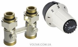 Комплект термостатичний прямий Danfoss RAS-C+RLV-KS 1/2 (013G5277)