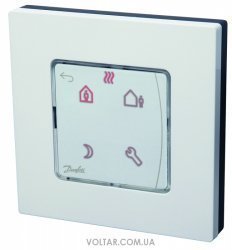 Програмований терморегулятор Danfoss Icon Programmable 088U1025 (накладний) (088U1025)