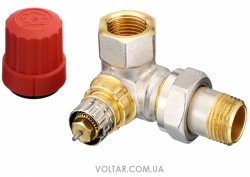 Клапан триосьовий Danfoss RA-N Ду15 1/2 кутовий (правий) (013G0233)
