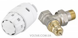 Комплект радіаторний Danfoss RA-FN+RAS-C2 кутовий (013G5143)