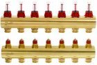 Розподільний колектор Danfoss FHF-7F з ротаметрами (088U0527)
