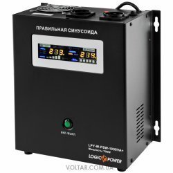 Источник бесперебойного питания LogicPower 12V LPY-W-PSW-1000VA+(700Вт) 10A/20A