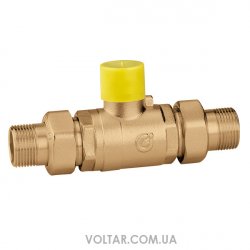 Двоходовий зоновий кульовий клапан Caleffi 6470