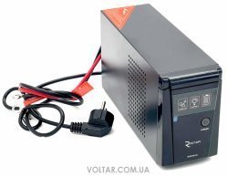 Джерело безперебійного живлення ДБЖ UPS RITAR RTSW-500 L12 LED (з правильною синусоїдою)