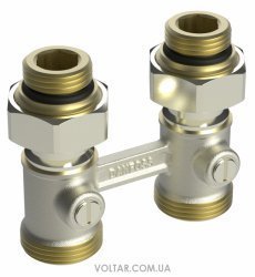 Н-подібний запірний клапан нижнього підключення Danfoss RLV-KB 1/2x3/4 прямий (003L0392)