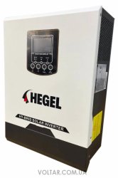 Гибридный инвертор HEGEL 1000W/1000VA 12V чистая синусоида