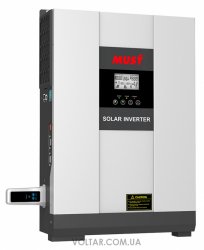 Гибридный инвертор MUST PV18-5048 VHM 5000ВА/5000Вт 48V чистая синусоида