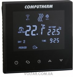 Термостат Computherm E300 программируемый цифровой Wi-Fi Термостат Computherm E300 программируемый цифровой Wi-Fi