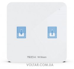 Выключатель для ролет Tech WZ-02 двухполюсный сенсорный стеклянный