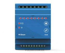 Релейний модуль Tech PS-08 для DIN-рейки