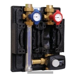 Насосный модуль для теплого пола Watts PASM DN32 Kvs18 без насоса с сервомотором Насосный модуль для теплого пола Watts PASM DN32 Kvs18 без насоса с сервомотором