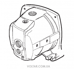 Корпус насосів Pedrollo JDW 1C 2 