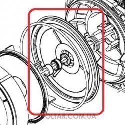 Крышка корпуса насоса Pedrollo 2/3/4 CP/m 80/100E, PLURIJET 3/4 80/100