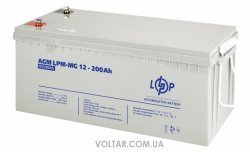 Акумулятор LogicPower мультигелевий LPM-MG 12V - 200 Ah