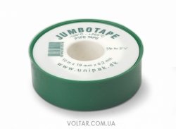 Фум-стрічка Jumbotape Standard (від Unipak) (10m * 19mm * 0,2mm)