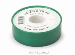 Фум-лента Jumbotape Professional (от Unipak) (15m*19mm*0,2mm)